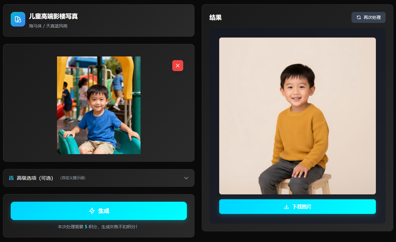 儿童写真案例